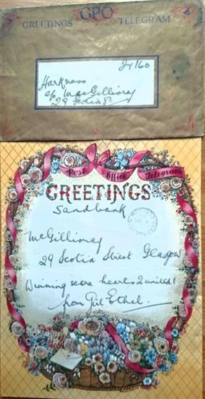 Wedding Greetings Telegram (Girl Ethel)