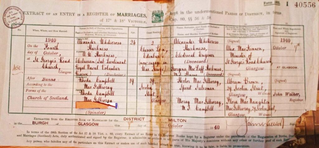 Marriage Certificate 2