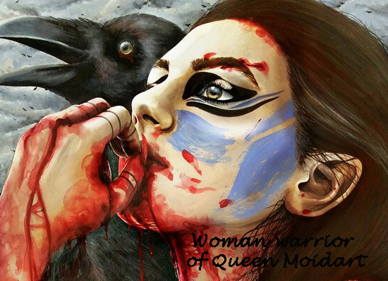 Woman Warrior of Queen Moidart (Isle of Eigg)