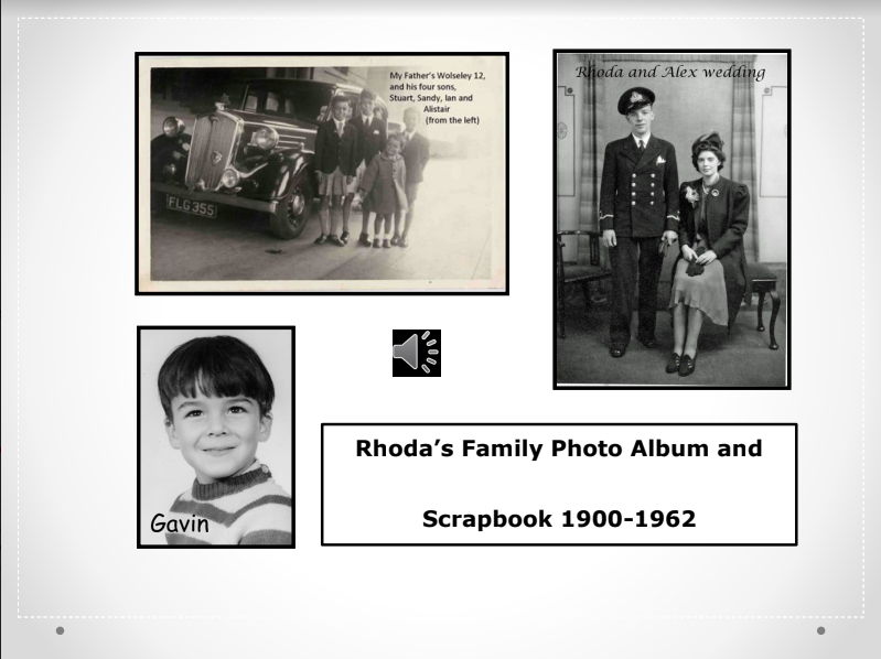 Rhoda's Family Photo Album