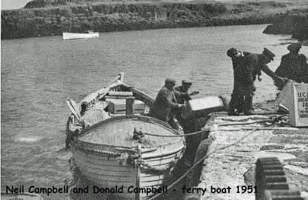 Galmisdale Farmhouse Ferry 1951