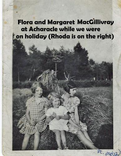 Flora-and-Margaret-MacGillivray-with-Rhoda-text